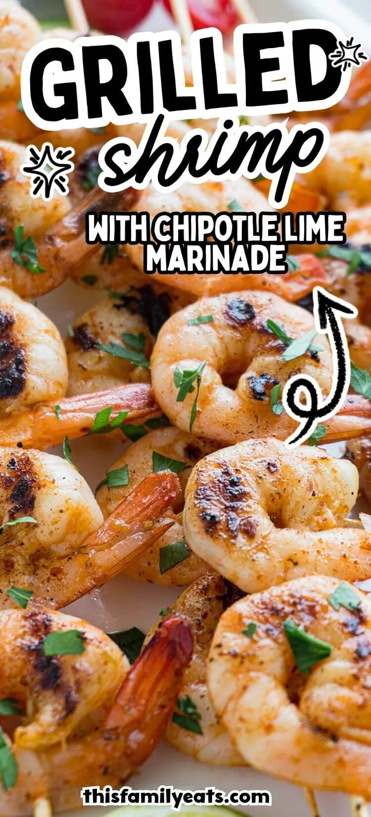 Chipotle Grilled Shrimp Skewers