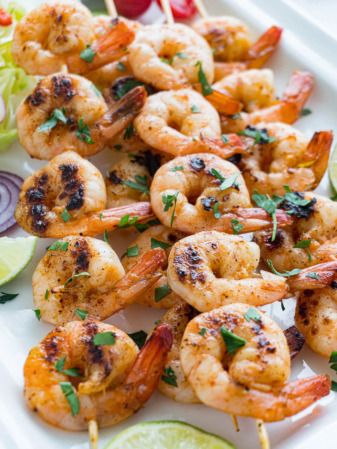 Chipotle Lime Grilled Shrimp Skewers 1