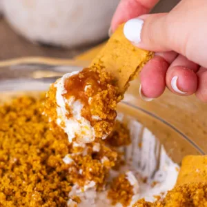 Peach Cheesecake Cobbler Dip