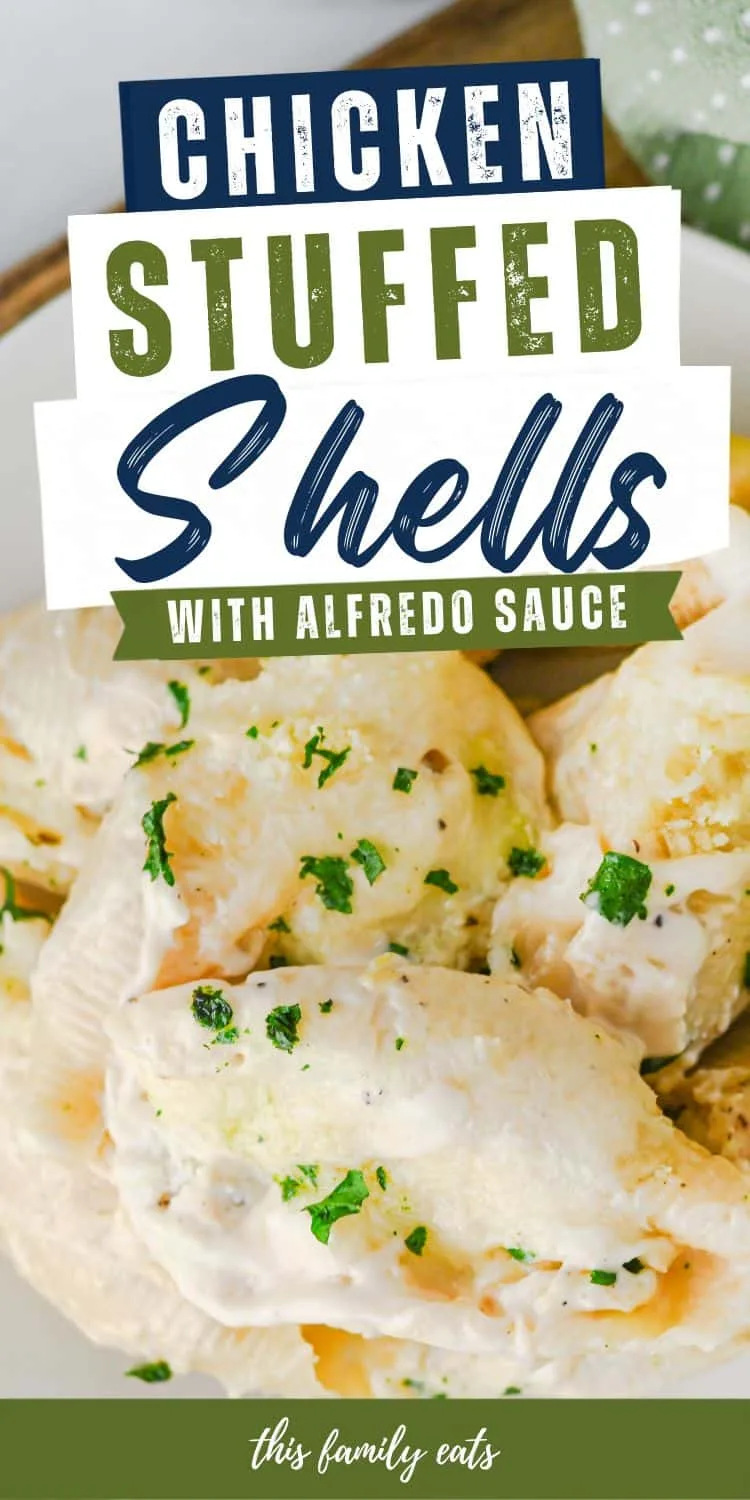 Chicken Alfredo Stuffed Shells Recipe