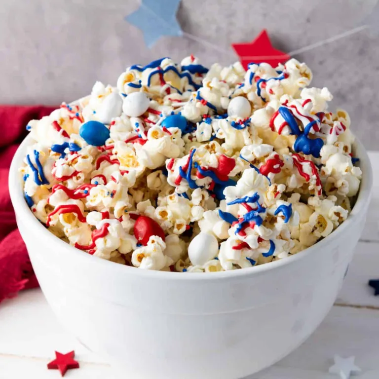 Red White and Blue Popcorn