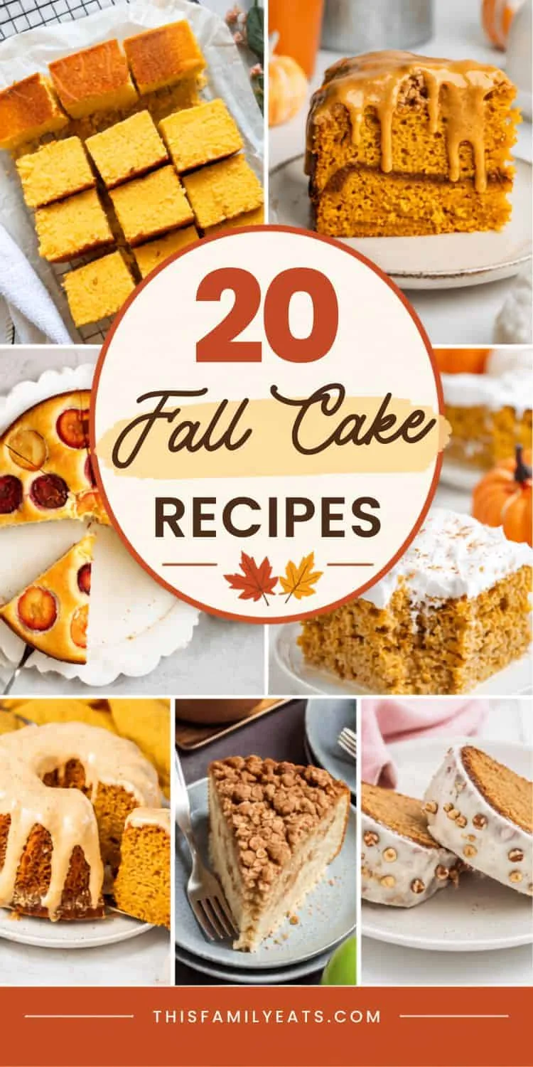 20+ Fall Cake Recipes for Cozy Baking Days