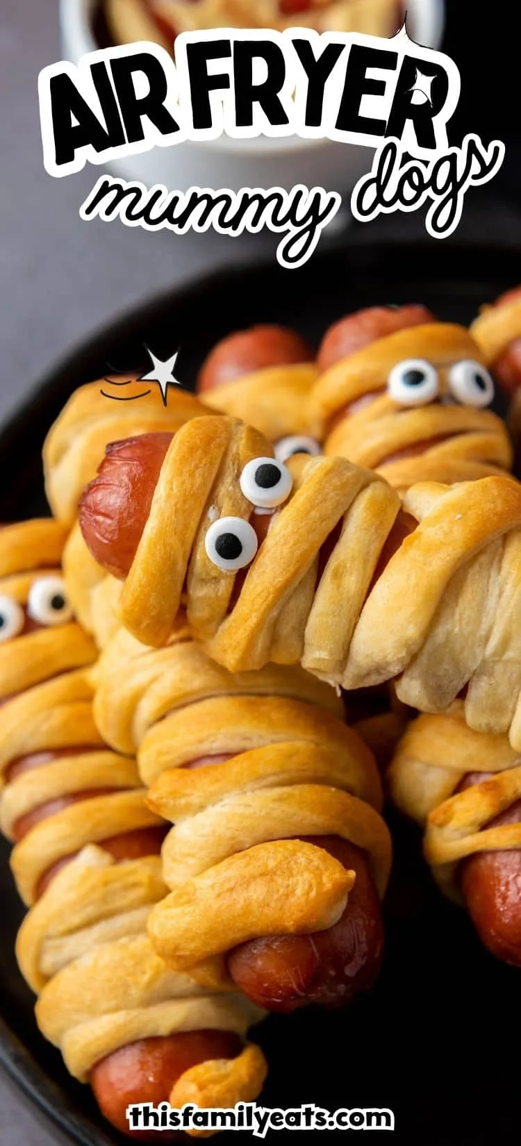 Easy Halloween Mummy Dogs